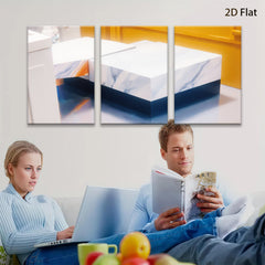2D flat 1pc modern abstract marble block art canvas print living room bedroom home decor wall art farmhouse style trending now
