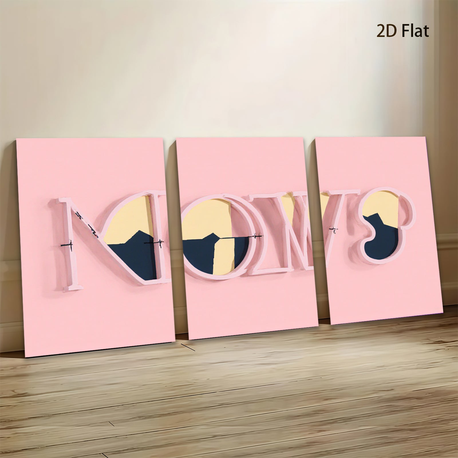2D flat 1pc modern abstract minimalist cat art canvas print living room bedroom wall decor farmhouse style gallery wrapped ready to hang trendy