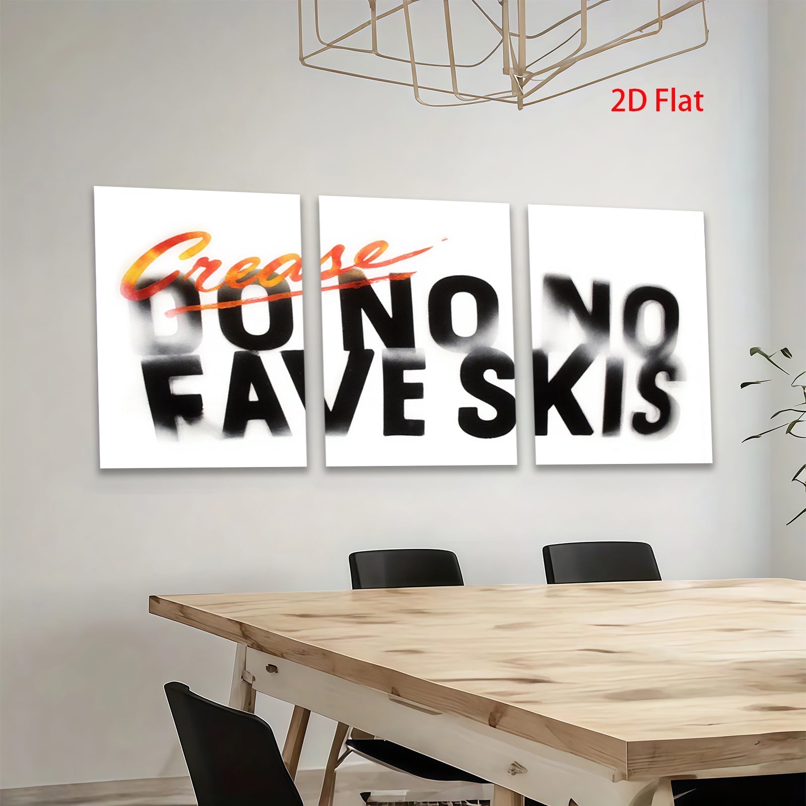 2D flat 1pc modern abstract typography wall art statement piece for living room bedroom office decor farmhouse gallery wrapped canvas prints coastal minimalist inspirational