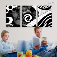 2D flat 1pc modern spiral galaxy wall art decor for living room bedroom office farmhouse gallery wrapped canvas prints timeless statement piece cozy vibes minimalist design