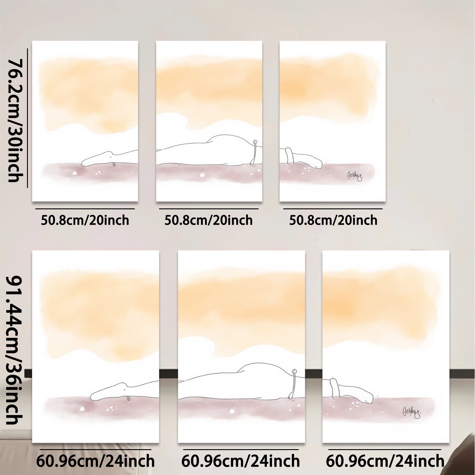 2D flat 1pc serene abstract bison minimalist wildlife canvas print for living room bedroom gallery wall decor farmhouse style modern aesthetic