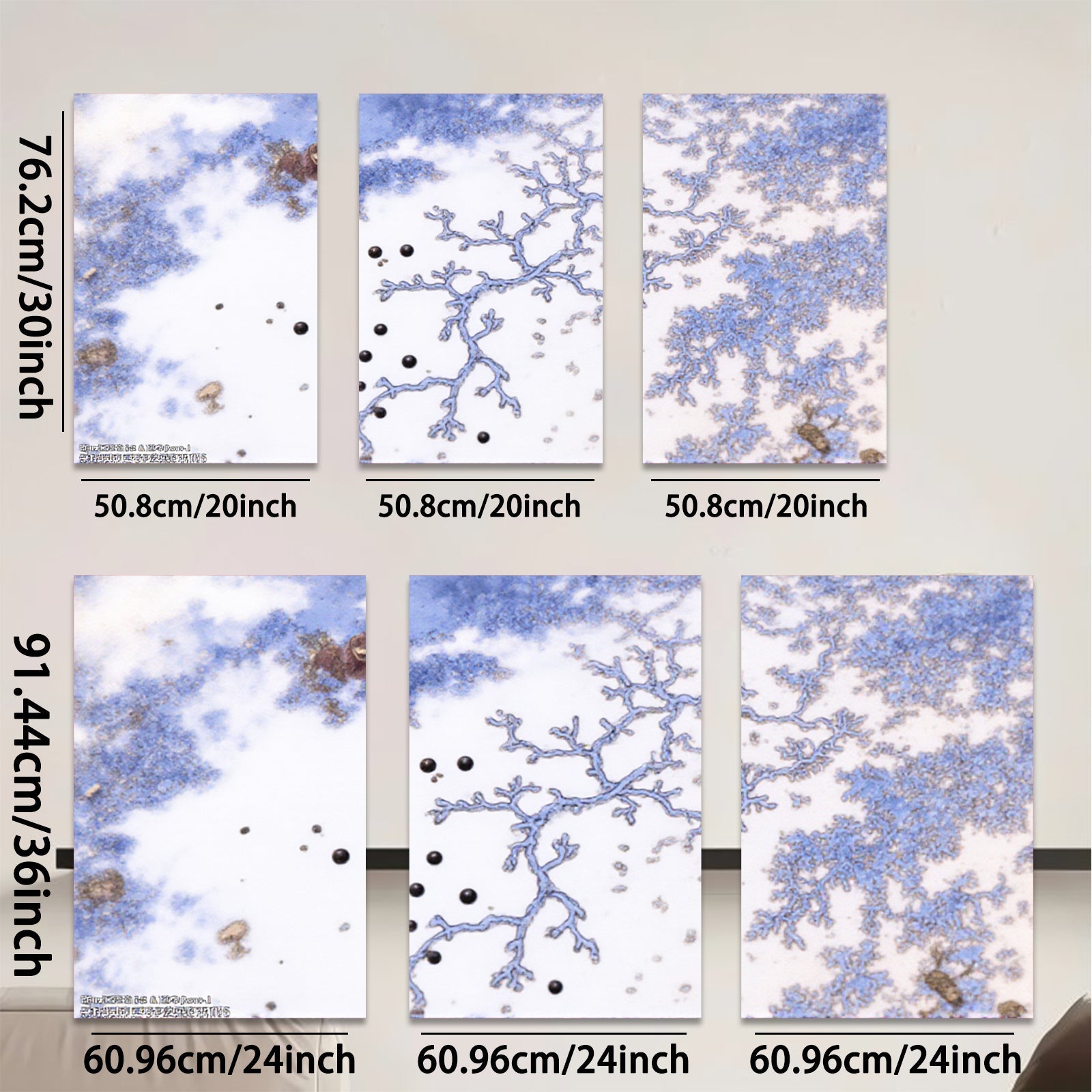 2D flat 1pc starts abstract botanical wall art modern farmhouse decor living room bedroom gallery wrapped canvas prints large size statement piece cozy vibes trending now
