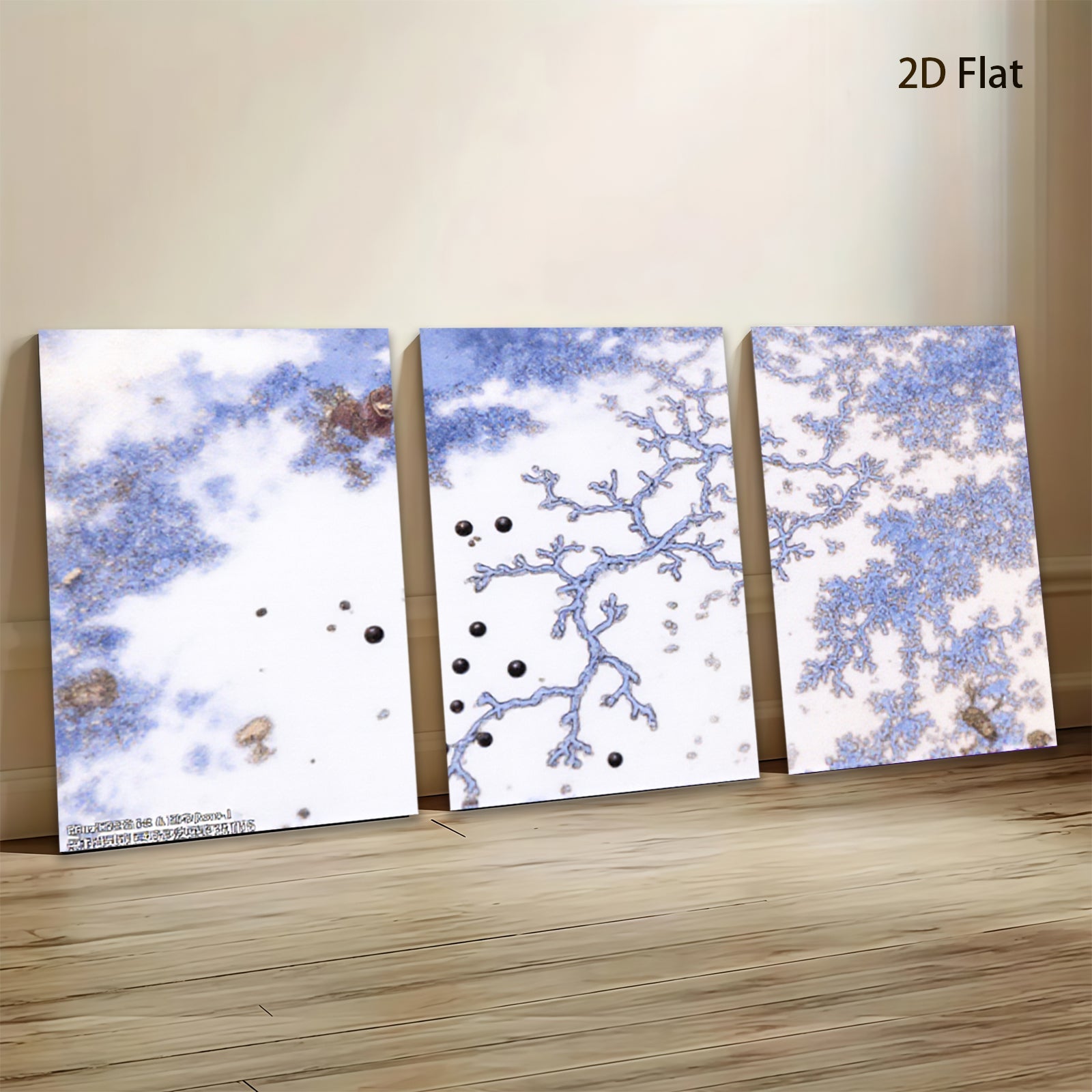 2D flat 1pc starts abstract botanical wall art modern farmhouse decor living room bedroom gallery wrapped canvas prints large size statement piece cozy vibes trending now