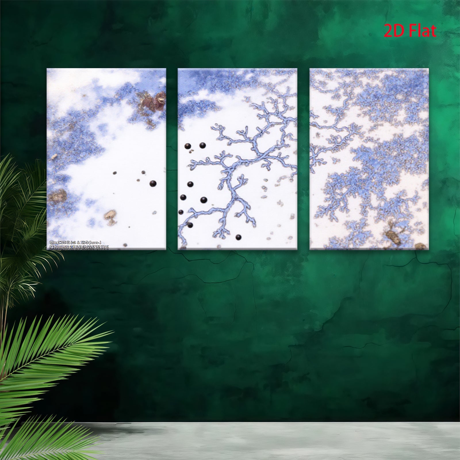 2D flat 1pc starts abstract botanical wall art modern farmhouse decor living room bedroom gallery wrapped canvas prints large size statement piece cozy vibes trending now