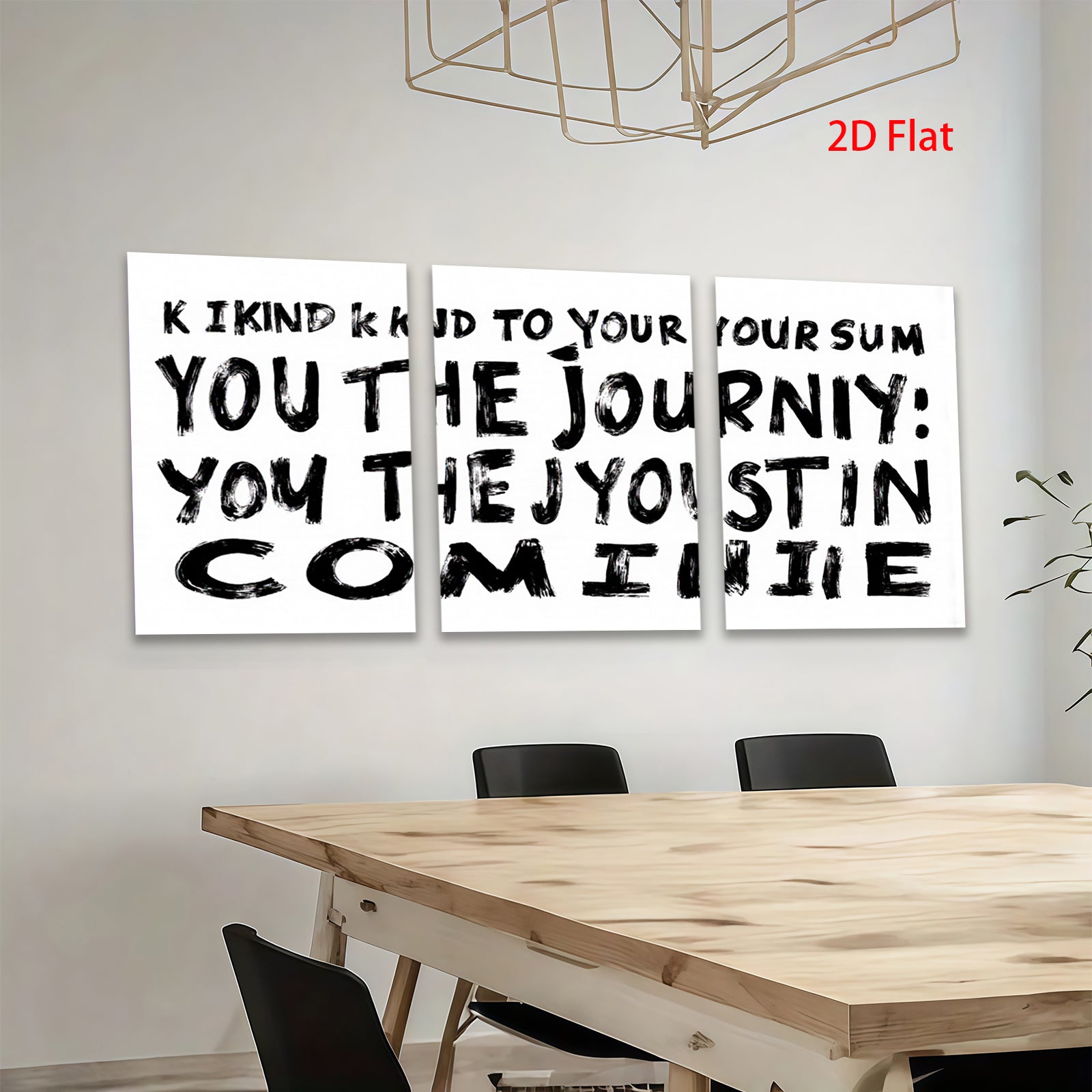 2D flat 1pc starts inspirational quote wall art canvas prints for living room bedroom office decor farmhouse style modern minimalist gallery wrapped ready to hang large size
