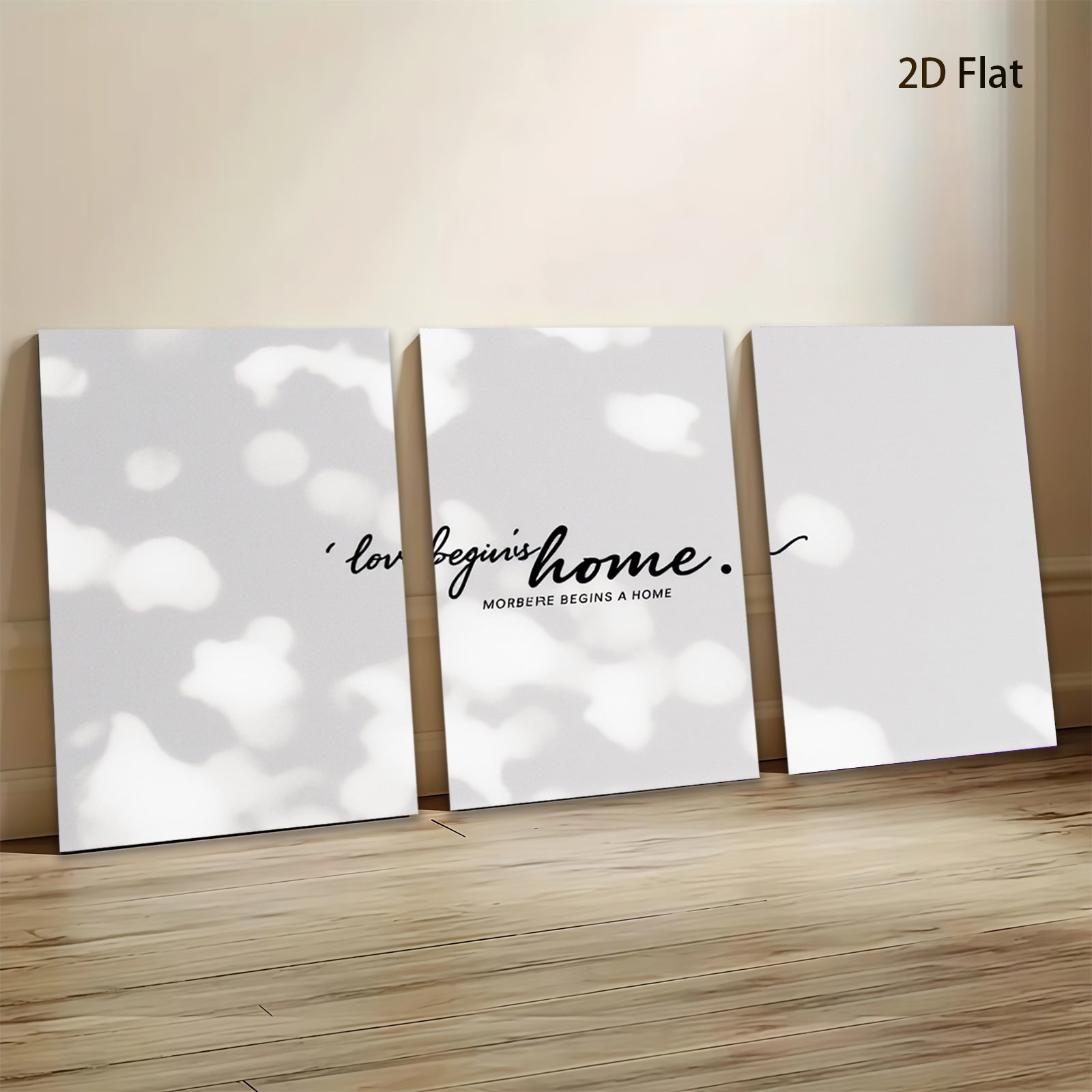 2D flat 1pc starts minimalist cloudscape wall art canvas prints modern farmhouse decor bedroom living room office gallery wrapped ready to hang inspirational