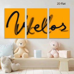 2D flat 1pc vibrant abstract wall art modern minimalist canvas print for living room bedroom office decor farmhouse style gallery wrapped ready to hang trending now