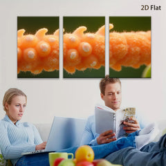 2D flat 1pc vibrant coral reef texture wall art for living room bedroom gallery wrapped canvas farmhouse modern minimalist home decor trending now