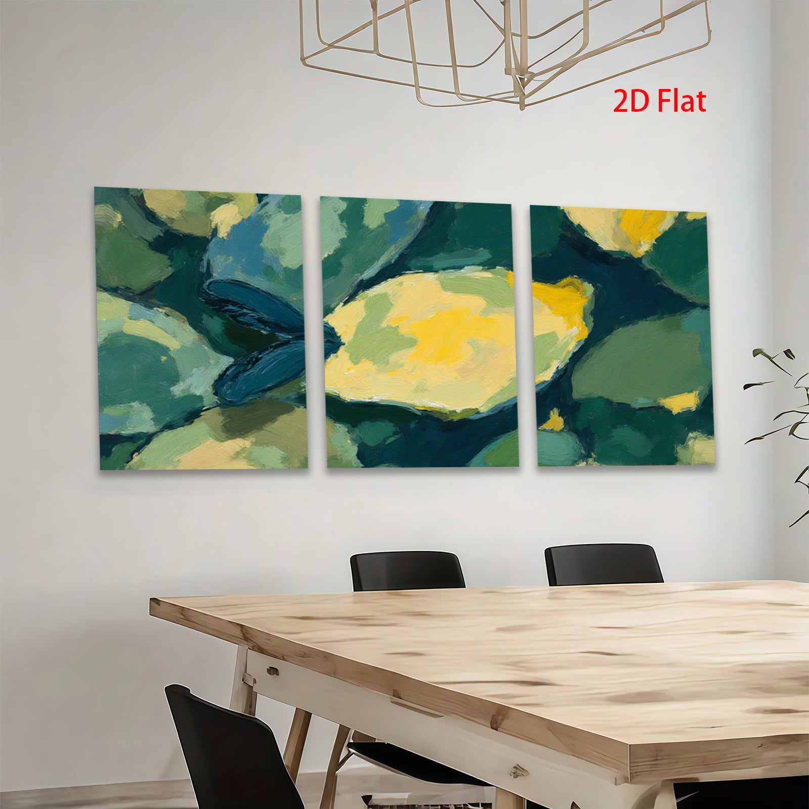 2D flat 1pc vibrant lemon still life modern farmhouse wall art kitchen dining room decor gallery wrapped canvas print botanical accent statement piece