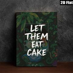 2D flat 1pc whimsical botanical quote print wall art for kitchen dining room decor farmhouse style living room gallery wrapped canvas modern inspirational typography