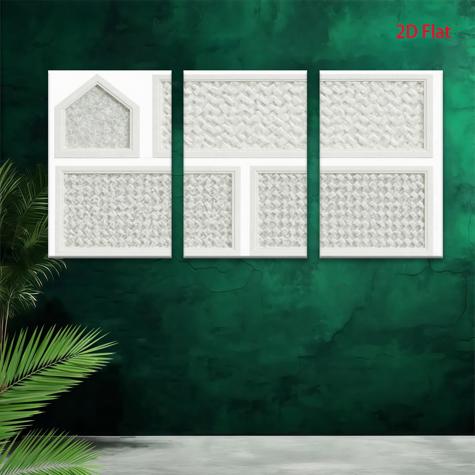 2D flat 1pc woven texture farmhouse wall art decor for living room bedroom kitchen modern gallery wrapped canvas prints ready to hang