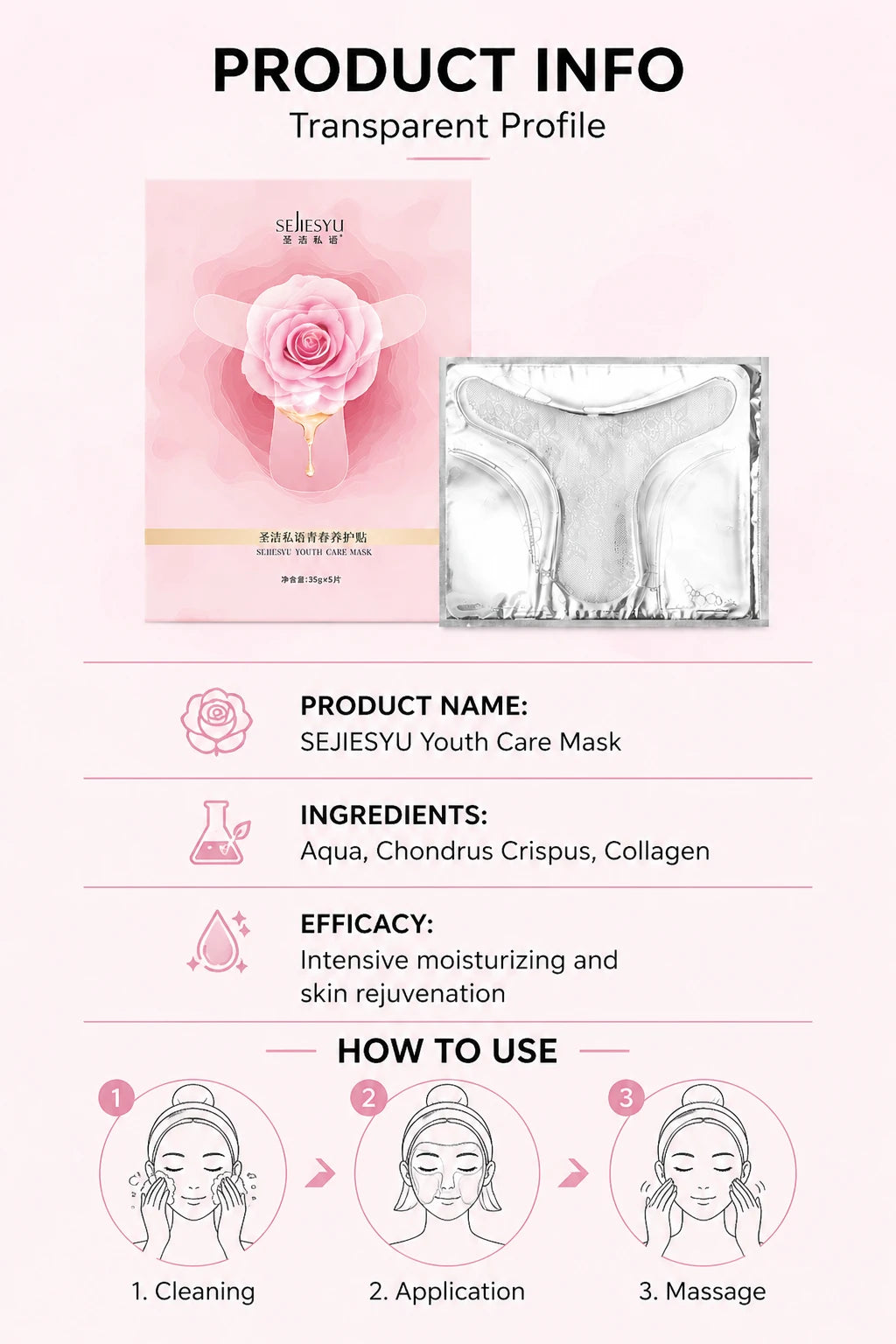Hydrating T-Shape Skin Care Mask Pack - View 11 | WEUXS