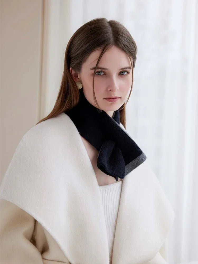 Knit Cross Scarf - View 15 | WEUXS