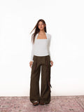 Black mock two-piece bolero crop top with square neckline - View 8 | WEUXS