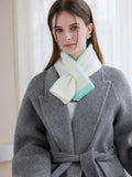 Knit Cross Scarf - View 8 | WEUXS
