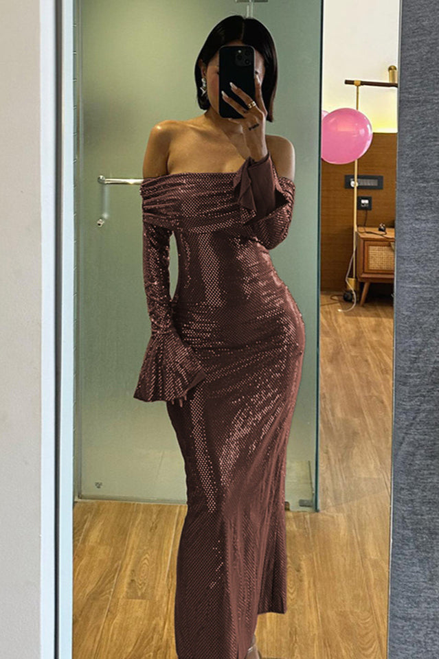 Piper Off Shoulder Backless Maxi Dress | Dress In Beauty