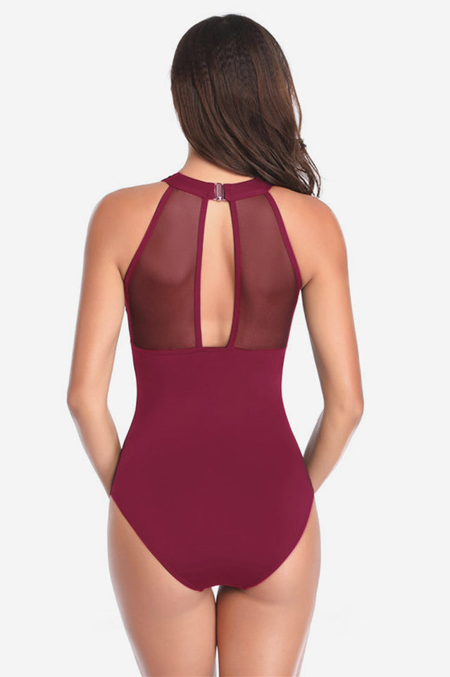 Sexy Mesh Swimwear With Tummy Control - Dress In Beauty