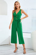 Knot-Tie W/ Cut-Out Back Jumpsuit | Dress In Beauty