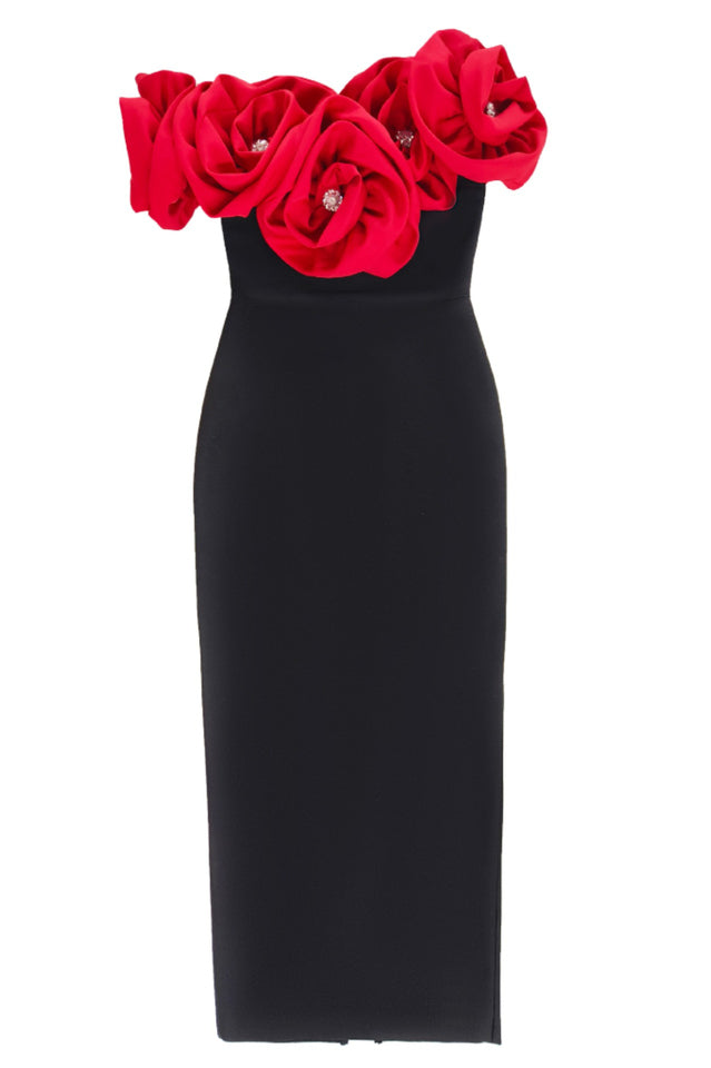 Solene Flower Bandage Dress | Dress In Beauty