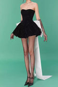Cookie Strapless Bow Mini Dress | Dress In Beauty