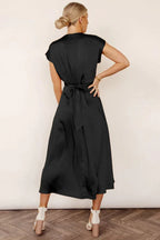 A-Line Satin Bridesmaid Dress - View 20 | WEUXS