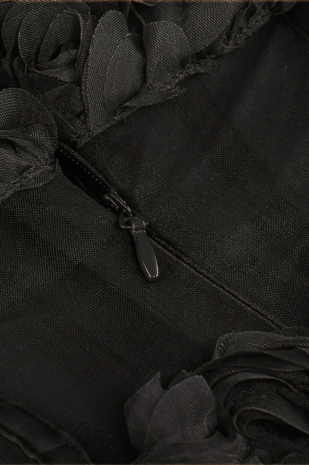 Strapless Corset Floral A Line Dress | Dress In Beauty