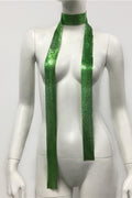 Metal Sequins Necktie Scarf | Dress In Beauty