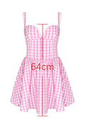 Brigite Plaid Cotton Dress | Dress In Beauty
