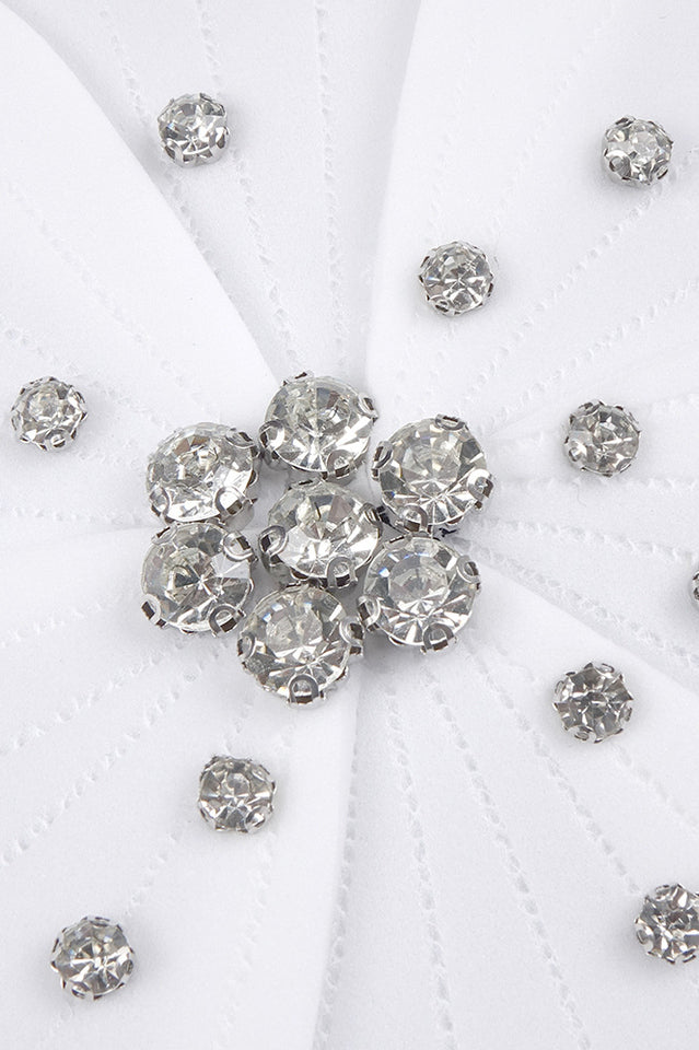 White Flower Embellished Maxi Dress | Dress In Beauty