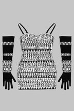 Brisbane Rhinestone Embellished Mini Dress - View 20 | WEUXS