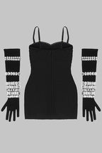 Brisbane Rhinestone Embellished Mini Dress - View 21 | WEUXS