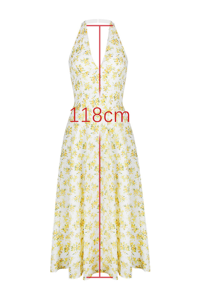 Solada Ivory Vintage Floral Print Sundress | Dress In Beauty