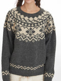 Fair Isle crewneck sweater - View 6 | WEUXS