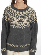 Fair Isle crewneck sweater - View 6 | WEUXS