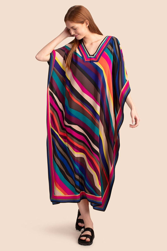 Oversize V-Neck Kaftan | Dress In Beauty