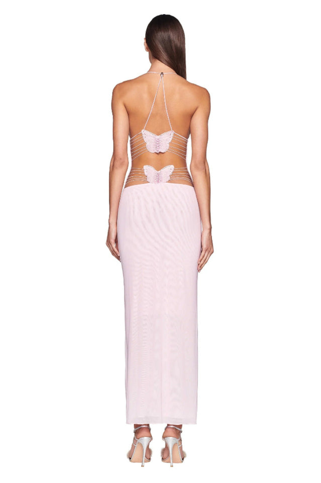 Butterfly Backless Midi Dress | Dress In Beauty