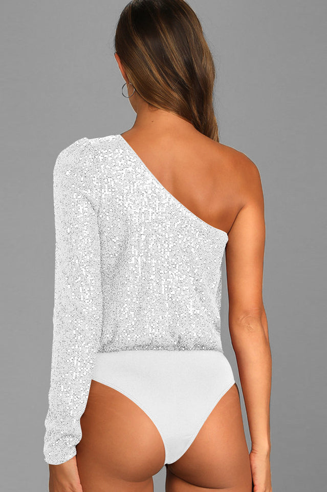 Mikah One Shoulder Long Sleeve Top | Dress In Beauty