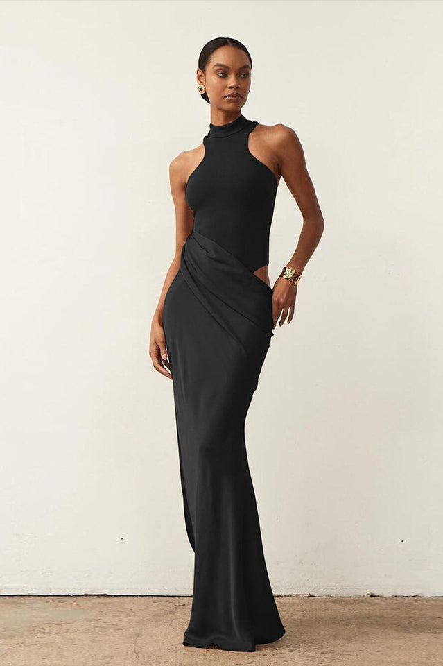 Vera Asymmetrical Cut Out Maxi Dress | Dress In Beauty