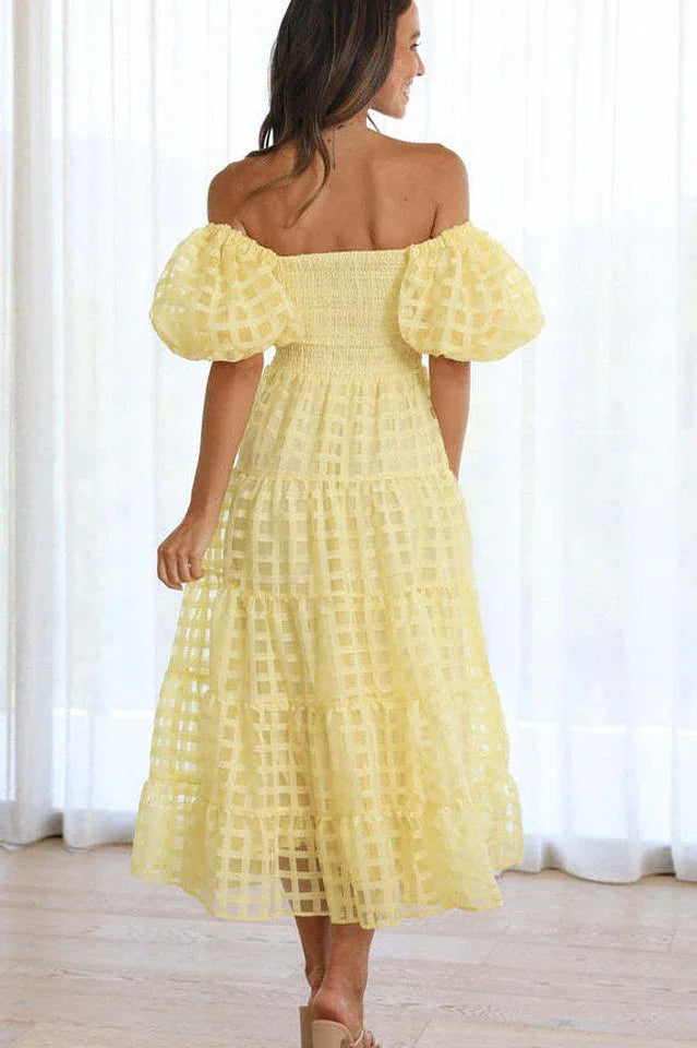 A-line midi dress - View 16 | WEUXS