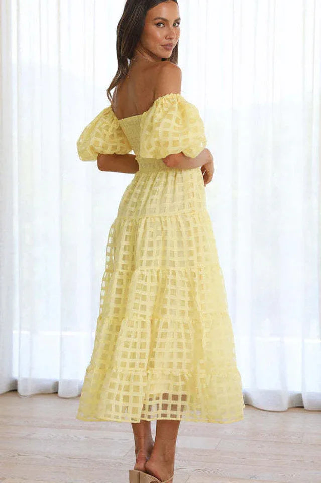 A-line midi dress - View 15 | WEUXS