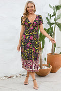 Kamoni Floral Print Boho Maxi Dress | Dress In Beauty