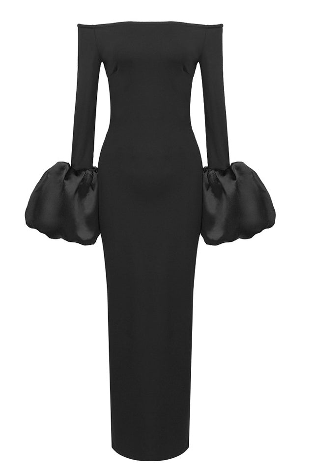 Talia Oversized-Cuffs Gown | Dress In Beauty