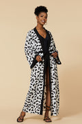 Print Belted Kimono Dress | Dress In Beauty