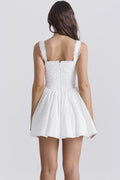 Brigitte Broderie Anglais Corset Mini Dress | Dress In Beauty