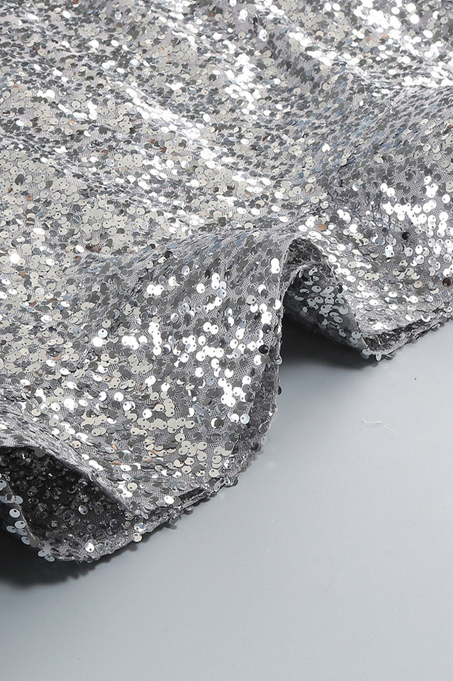 Crystal Sequin Two Piece Maxi Dress | Dress In Beauty