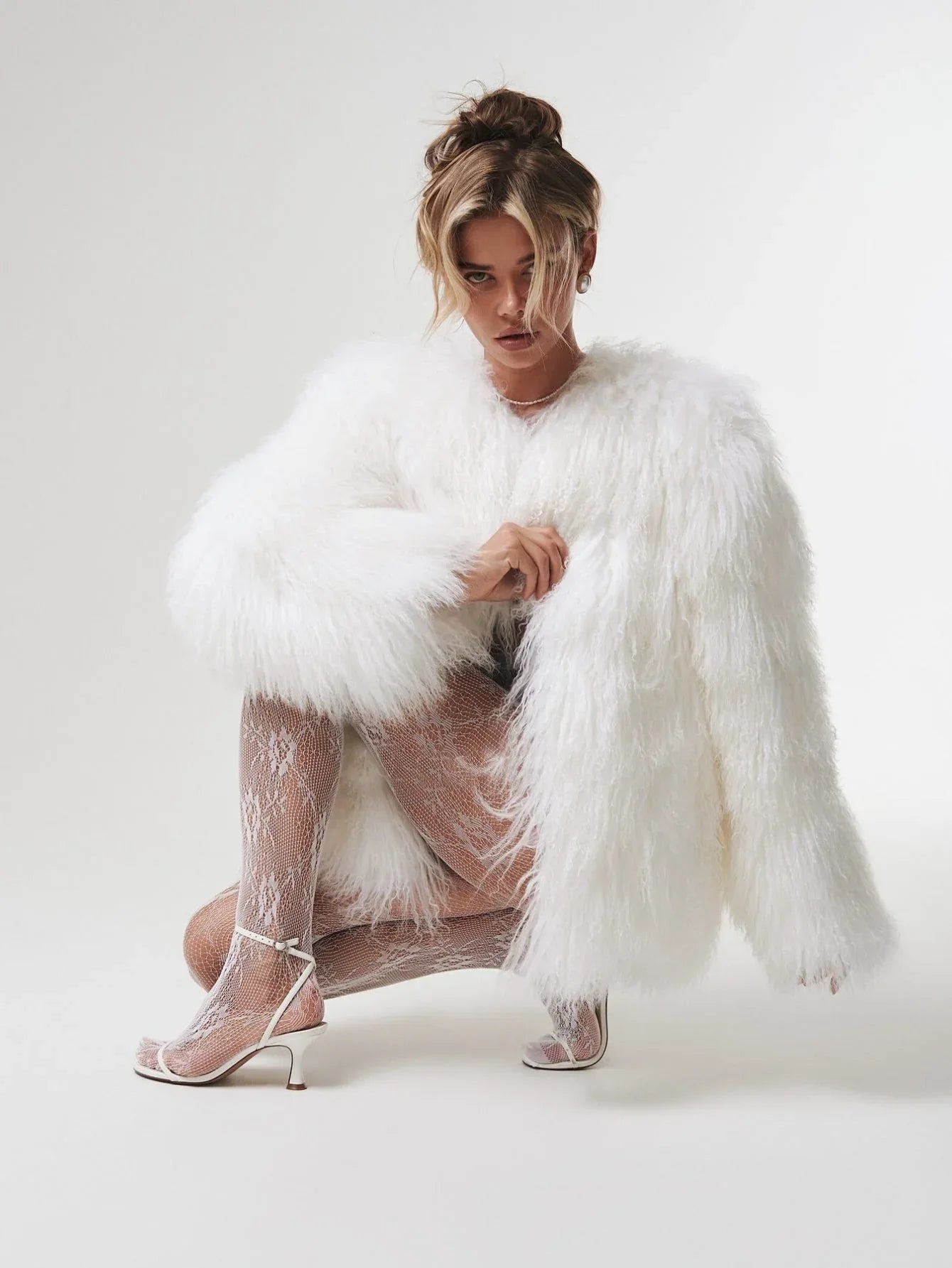 Faux Fur Jacket | Oversized Outerwear Secondary image