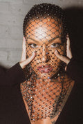 Crystal Unique Mesh Face Mask | Dress In Beauty