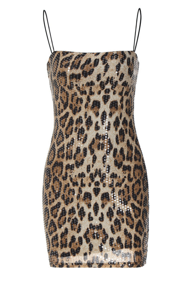 New In Town Leopard Print Mini Dress | Dress In Beauty