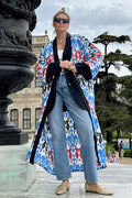 Brigitte One Of A Kind Ikat Maxi Kimono | Dress In Beauty