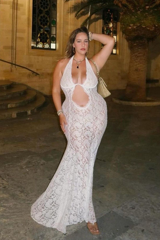 Saltair Lace Bustier Maxi Dress | Dress In Beauty